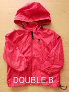 DOUBLE.B フード付きジャケット 100