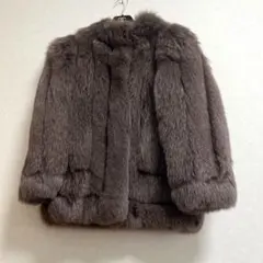 SAGA FOX ブラウン ファーコート サイズ11 - メルカリ