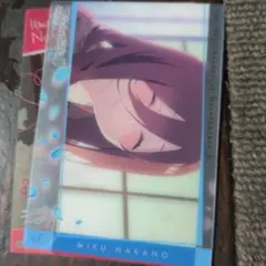 五等分の花嫁∬ 中野三玖 カード