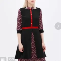 新品LOVELESSプリーツロングワンピースのサムネイル