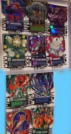 訳あり　仮面ライダーガッチャード　ライドケミートレカ　まとめ売り