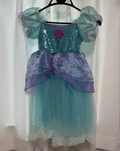 キッズ マーメイド ドレス 110cm アリエル　ディズニーのサムネイル