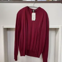 ◆プロフ必読◆ ユニクロ　Vネックセーター、Vネックカーディガン　セット