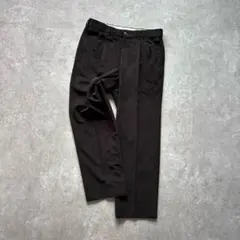 アダバット［M］日本製◎コーデュロイ調◎センタープレスタックワイドスラックス
