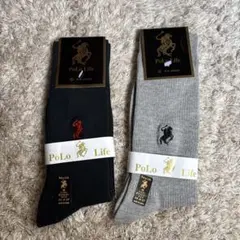 【新品】POLO life メンズソックス二足セットのサムネイル