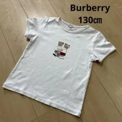 Burberry London テニスベア 刺繍 Tシャツ ホワイト　130㎝のサムネイル
