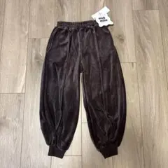 新品未使用タグ付 midmile しまむら ベロアパンツ