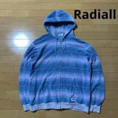 RADIALL ラディアル　パイル地ジップアップパーカーのサムネイル
