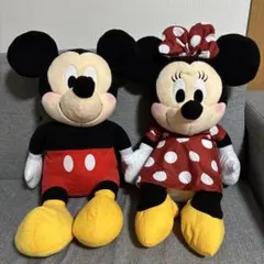 ミッキーマウス　ミニーマウス　ぬいぐるみセット