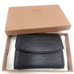 ルイヴィトン エピ ポルトモネ サーンプル コインケース コインパース ノワール