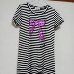 SONIA BY SONIA RYKIEL ボーダーTシャツ リボン柄のサムネイル