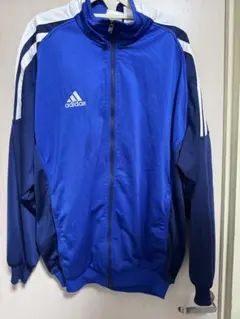 adidas トラックジャケット 青のサムネイル