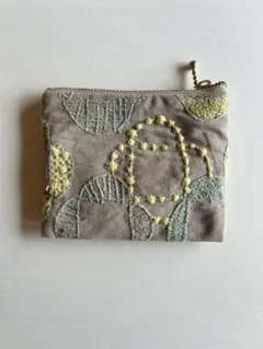 ミナペルホネン生地　ティッシュケース入れ付きポーチ