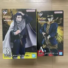 一番くじ　ゴールデンカムイ　杉元、尾形　フィギュア