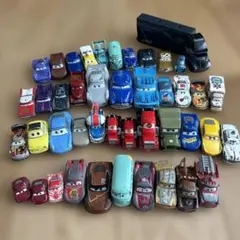 カーズ2 合計18台 マテル社15台＋3台＋大きなワールドマップ - メルカリ