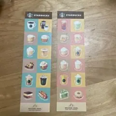 STARBUCKS ステッカー 2枚セット