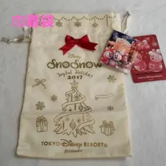 スノースノーディズニー　巾着袋