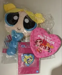パワーパフガールズ ぬいぐるみミラー バブルス