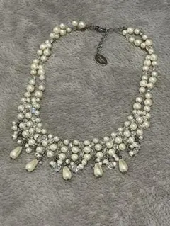 【美品✨】STRAWBERRY FIELDS パールネックレスのサムネイル