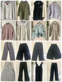 ꧁140꧂☘️送料無料☘️꧁女の子꧂☘️まとめ売り☘️キッズ服　ジャンバー　ズボン