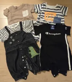 ベビーロンパース4点セット