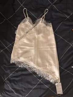 新品未使用タグ付きMOUSSY LACE TRIM SATIN キャミソール - メルカリ