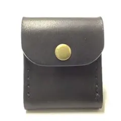 ハンドメイド 国産牛革 栃木レザー ヌメ革 ミニサイズ ミニマルチケース