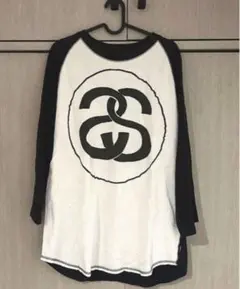 Stussy ラグランスリーブ Tシャツ Lサイズ