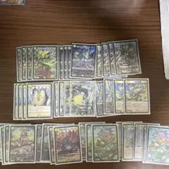デュエルマスターズ 白緑ウィリデ　三重スリーブ　ドギラゴンリバース デュエルマスターズ 白緑ウィリデ 三重スリーブ ドギラゴンリバース