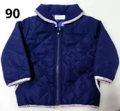 PENGYOU キルティングジャケット ネイビー 90cm
