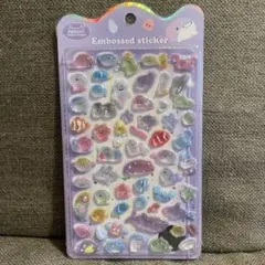 ☆在庫1点のみ☆ Nekoni Embossed sticker 海の生き物