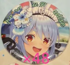 ホロライブ ホロナツパラダイス 兎田ぺこら 缶バッジ×48 - メルカリ