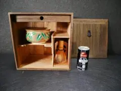 限定値下　長期保管品　茶道具セット　箱高さ25.5㎝　幅25.5㎝　4408