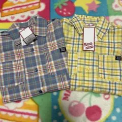 ♥️リッカリッカ チェック 色違い シャツ 2枚セット♥️