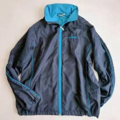 ケイパ◇ウインドブレーカー ナイロン風ジャケット 防寒 スポーツ バイカラー M