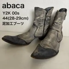 abaca 00s y2k archive ブラック レザー サイズ41 お兄系のサムネイル