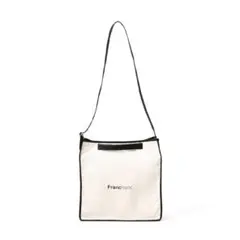 Francfranc トートバッグ ホワイト/ブラック