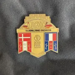 【ピンバッジ】02日韓ワールドカップ(フランスvsデンマーク)