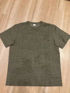 Berluti スクリット柄 Tシャツ カーキ XLのサムネイル