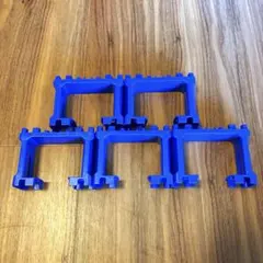 ブロック橋脚　ブルー　5個セット