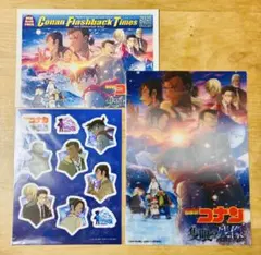 3点　名探偵コナン　3Dポスター　シール　映画フライヤー　隻眼の残像