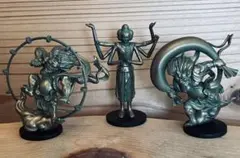 [こーじー様専用]新品未開封 海洋堂 ブロンズ風 阿修羅 風神雷神3個set
