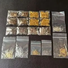 サージカルステンレス 樹脂 ピアスポスト ピアスフック イヤリング金具 キャッチ