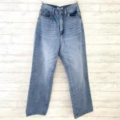 クラシカルエルフハイウエスト ワイドストレートデニム 【M】 チノパンツ ルーズ