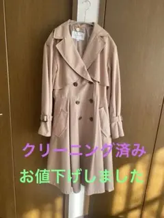 JILL STUART ピンクベージュ トレンチコート Sサイズ