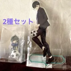 ブルーロック ２種セット　糸師凛　スーツVer. アクスタ　プチっとのりマス