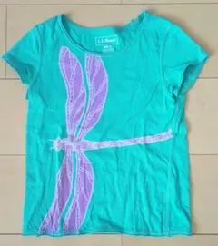 L.L.Bean トンボプリント Tシャツ M5-6のサムネイル