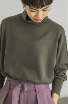 アーバンリサーチ　カシミヤウールタートルニット