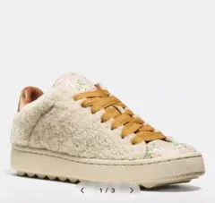 【7末限定】COACH シアリング スニーカー 花柄 Style G1317のサムネイル
