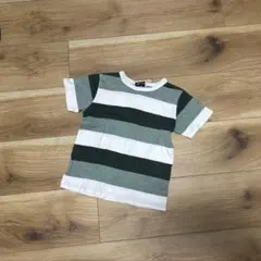 美品　《 BEBE 》 キッズ服　110サイズ　トップス　Tシャツ　ボーダー